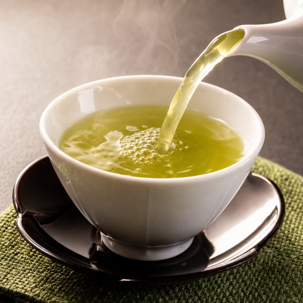 Hot Green Tea.
