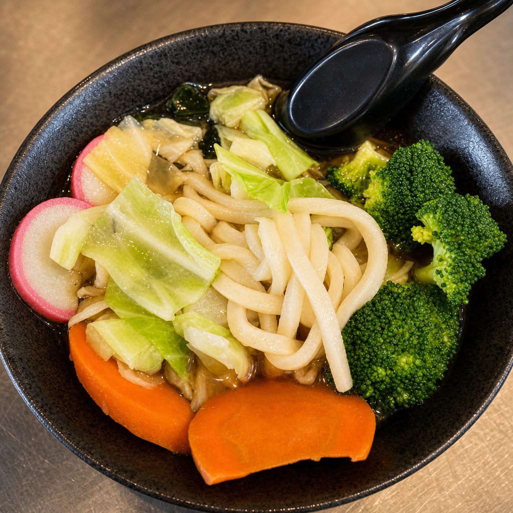 Vegetable Udon.