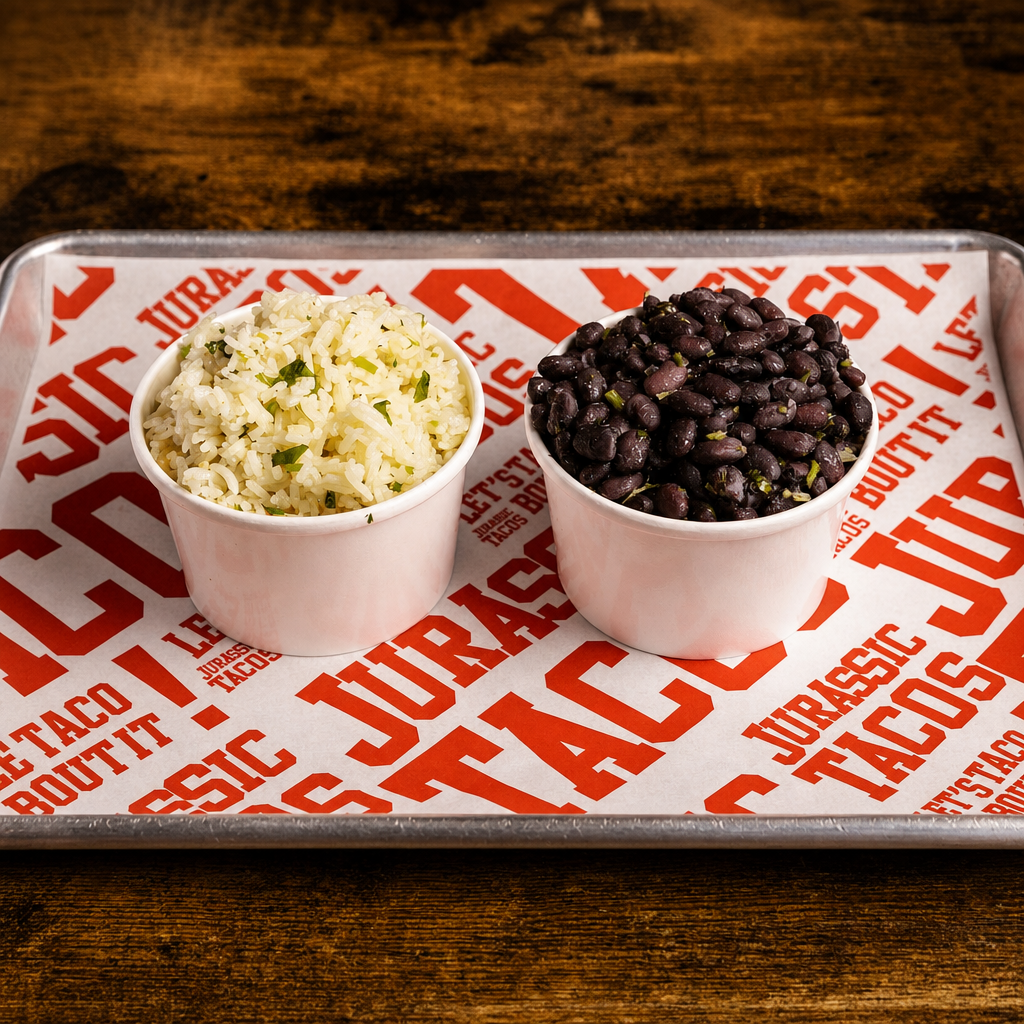 Cilantro-Lime Jasmine Rice and Beans.
