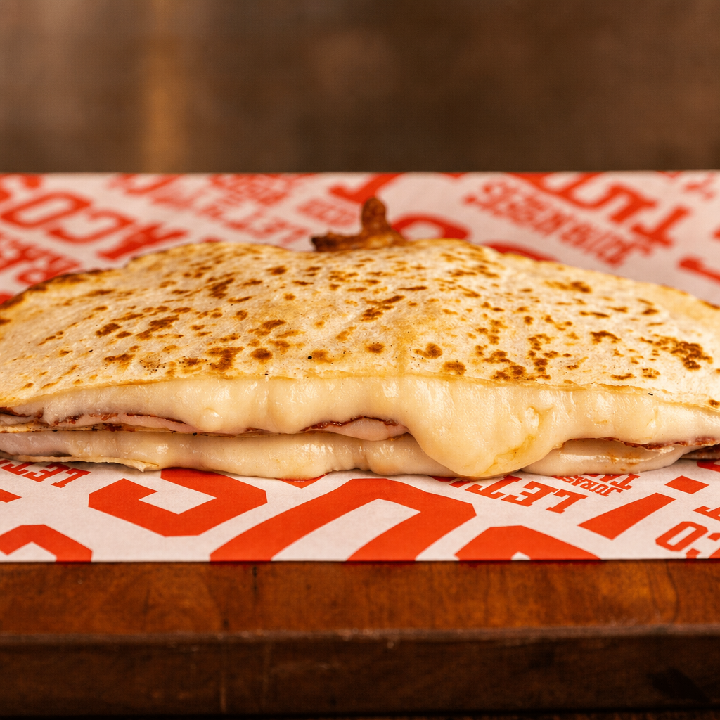 Cheese Quesadilla.
