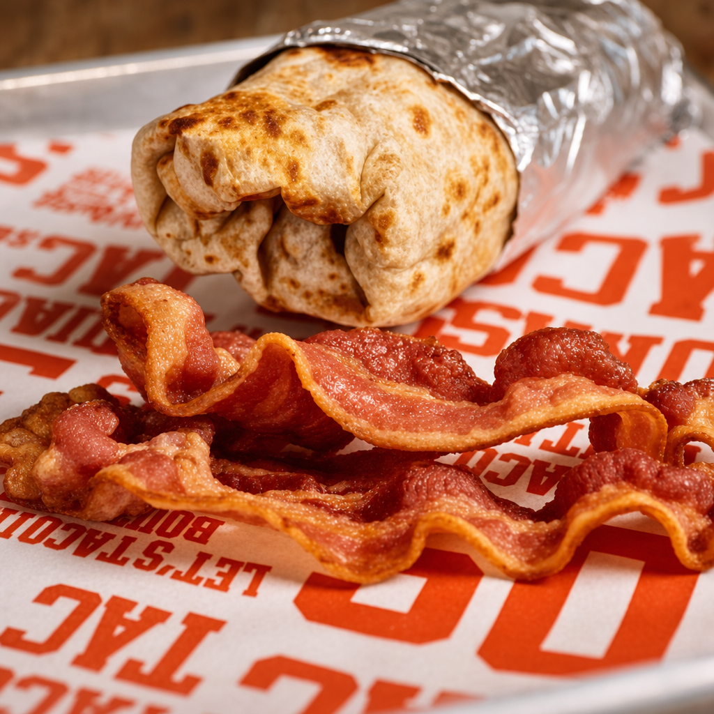 Breakfast Burrito - Bacon.