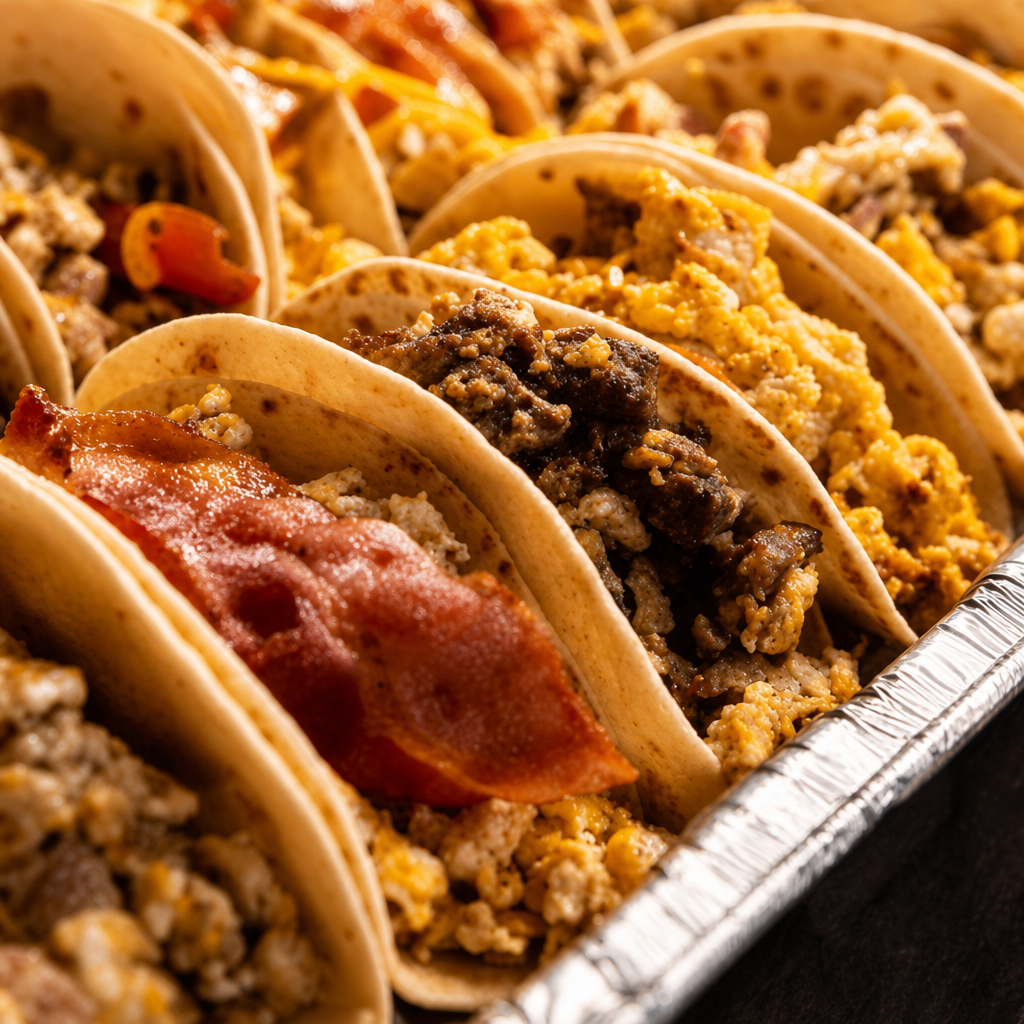 Breakfast Taco Tray (12-Pack).