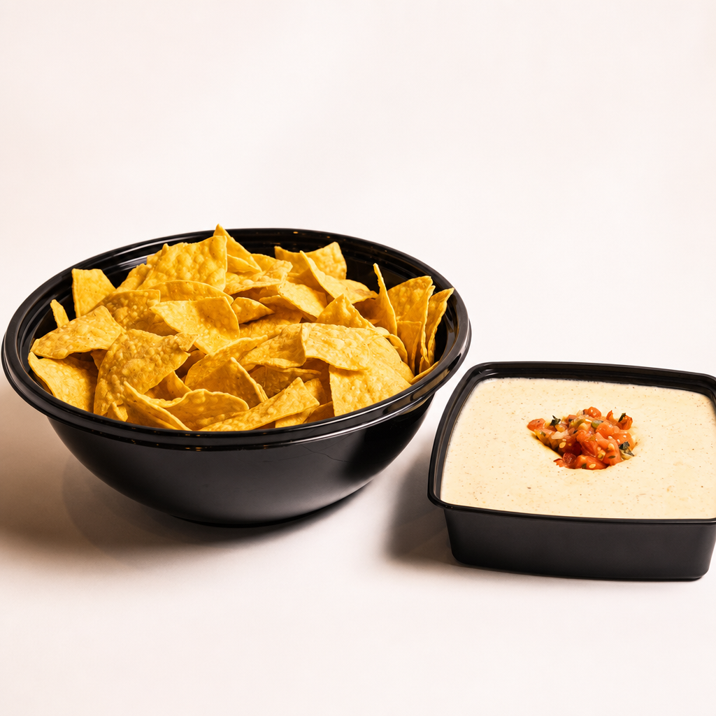 Chips & Queso (Feeds Up to 10 People).