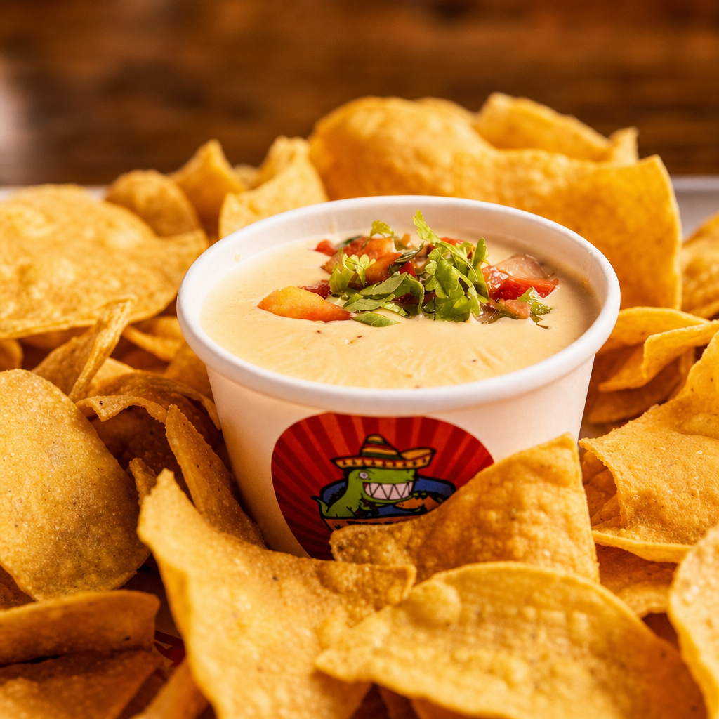 Chips and Queso.