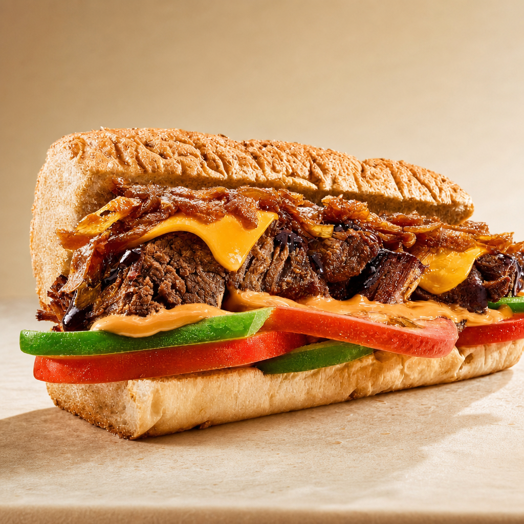#17 Brisket Sub.