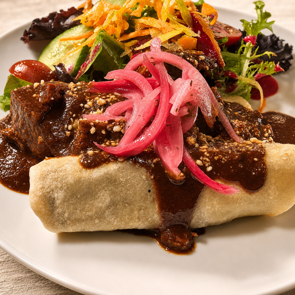 Chicken enchiladas