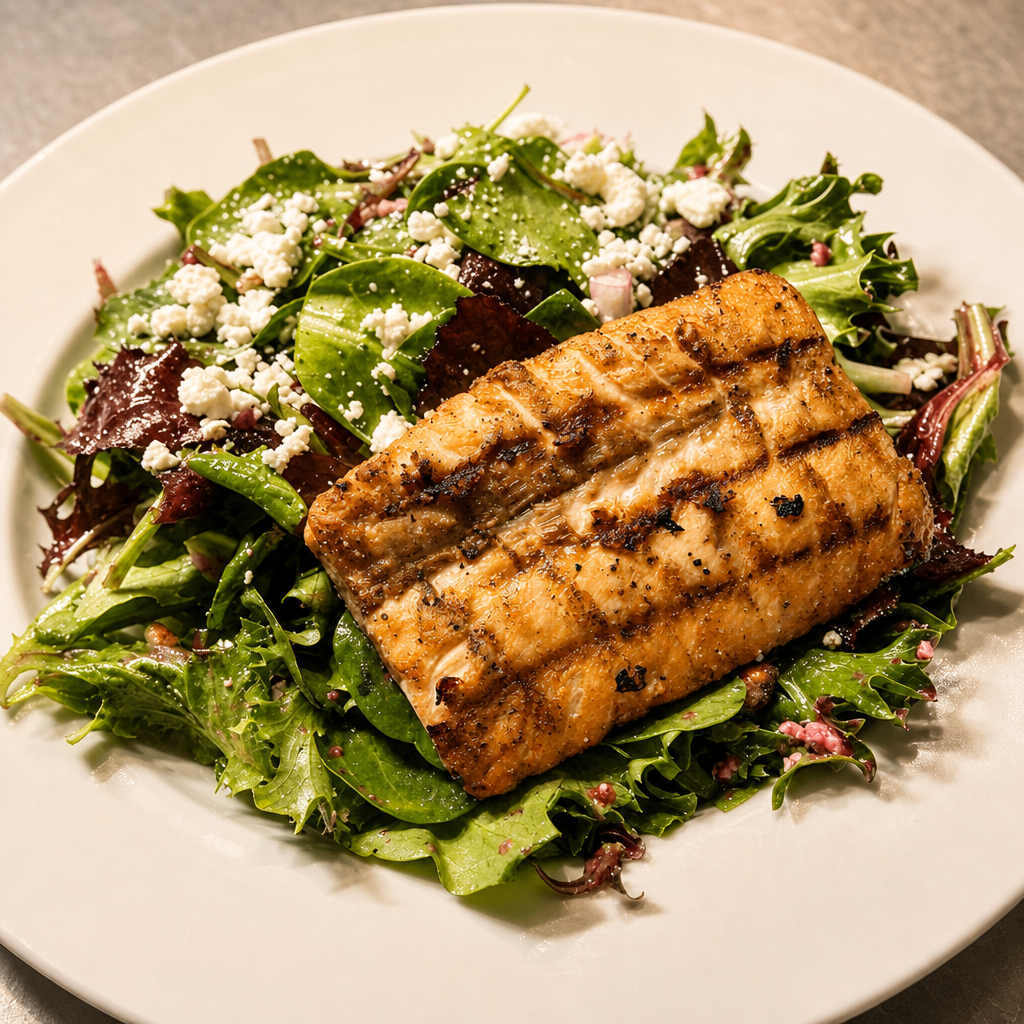 Salmon salad.