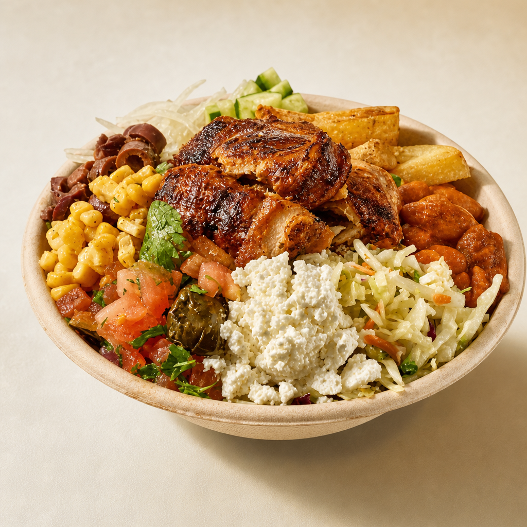 Chicken Yeero Bowl