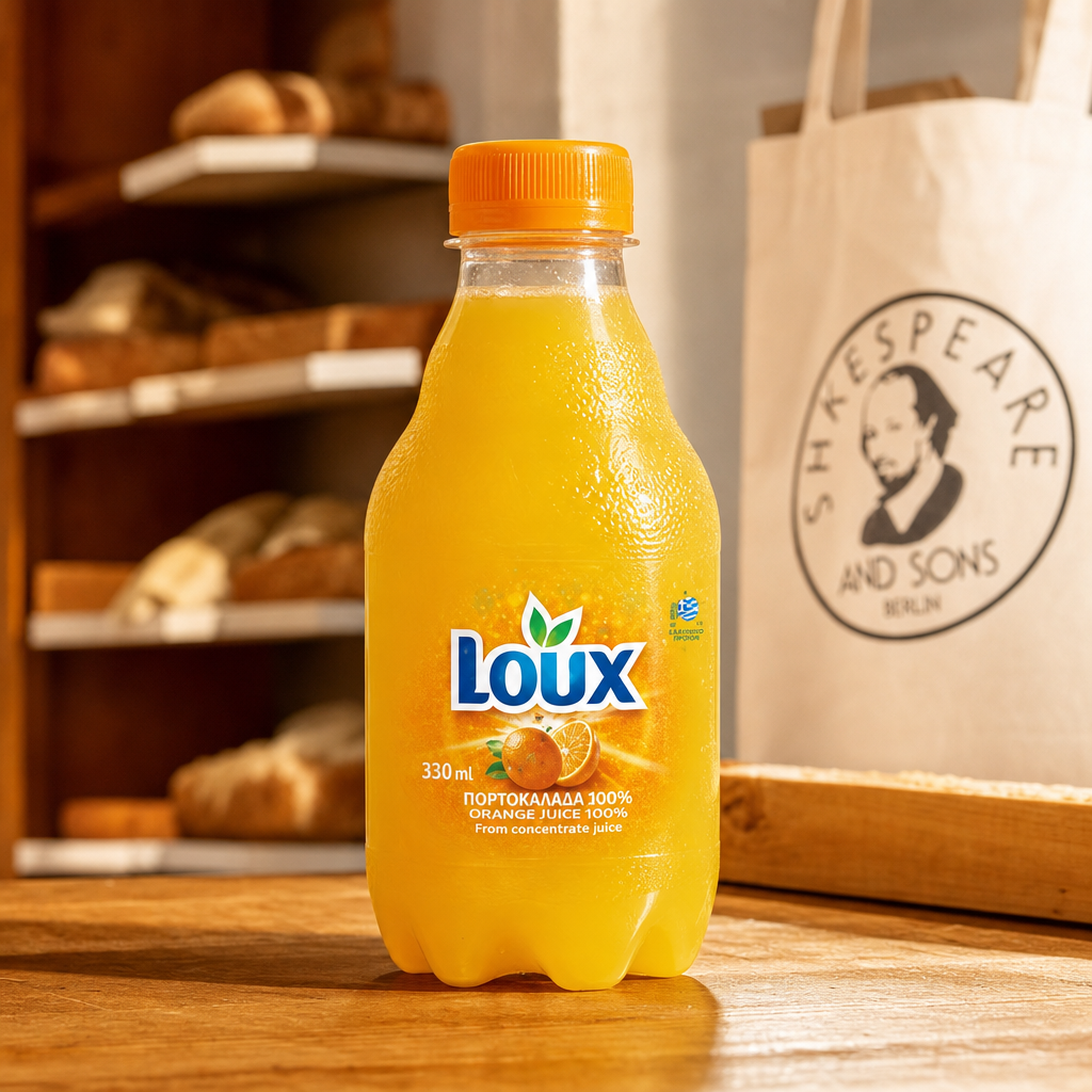 Loux Greek Soda.