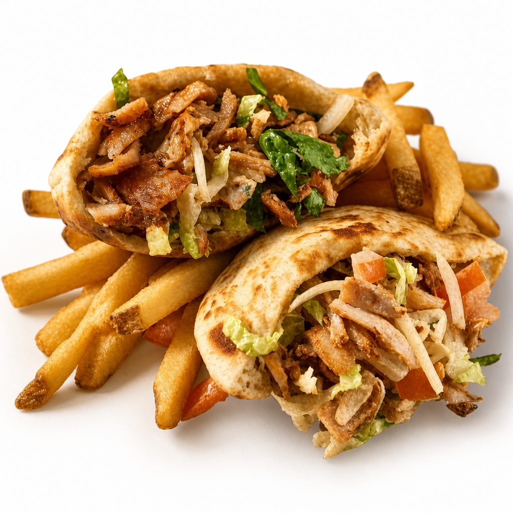 Chicken Souvlaki Pita Pocket.