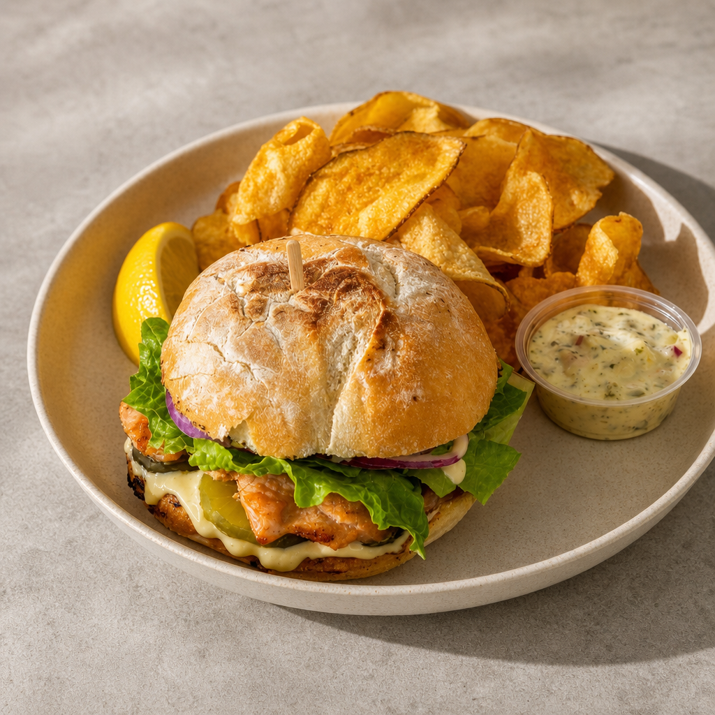 Salmon Burger