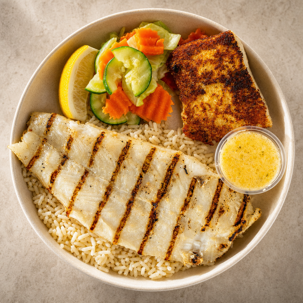 Grilled Swai Plate