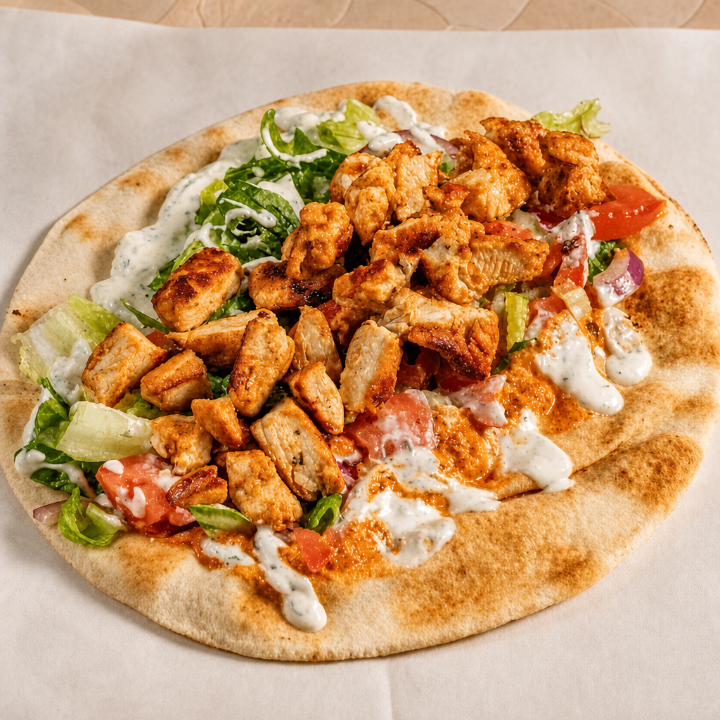 Chicken Shawarma Wrap.