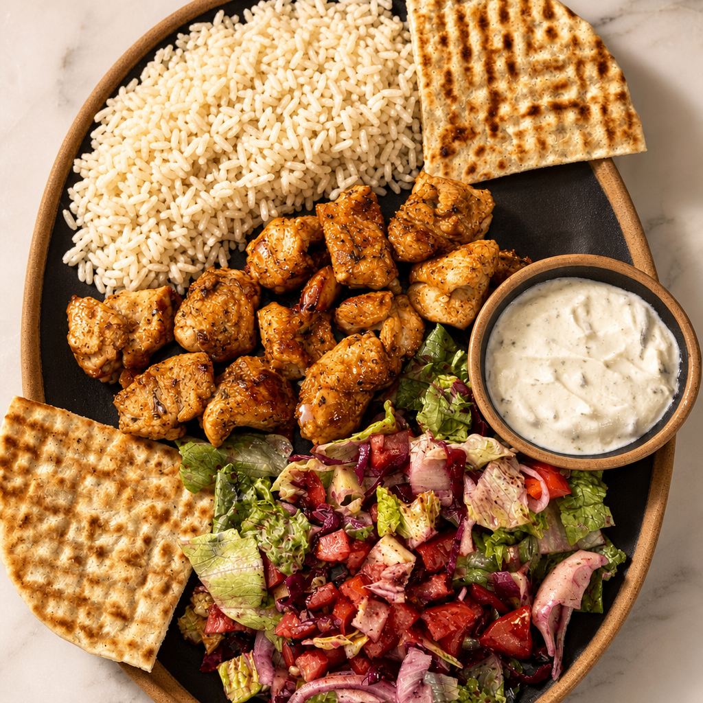 Chicken Shish Platter