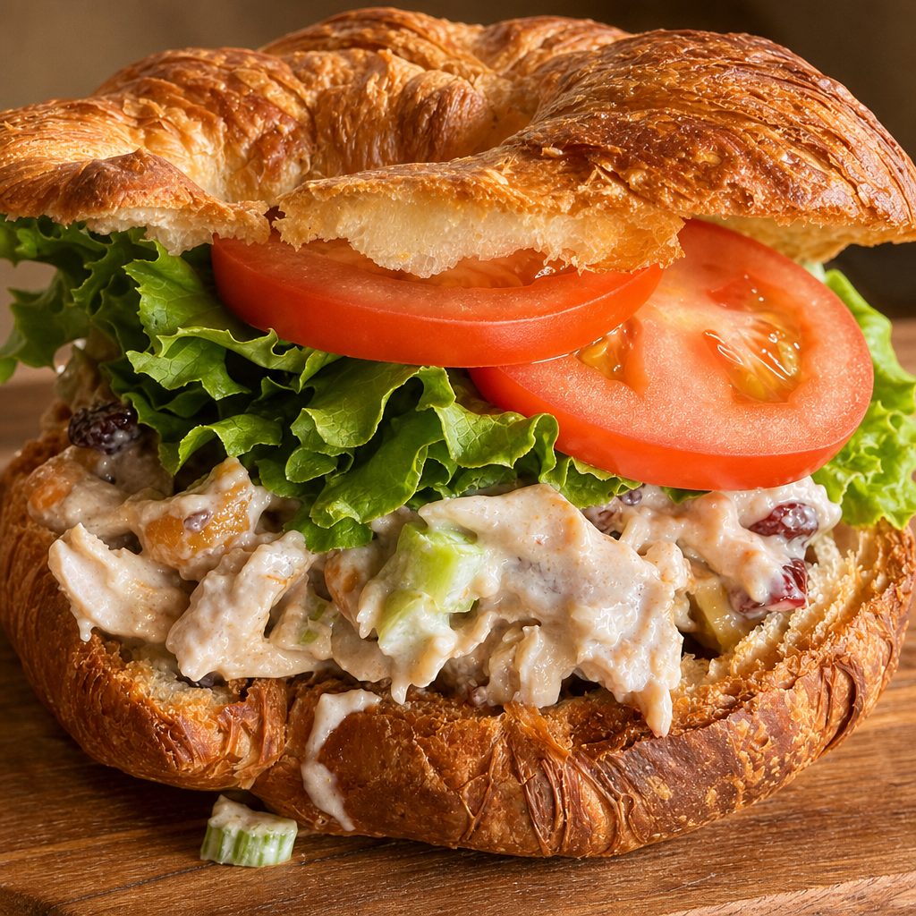 Cashew Chicken Salad Croissant