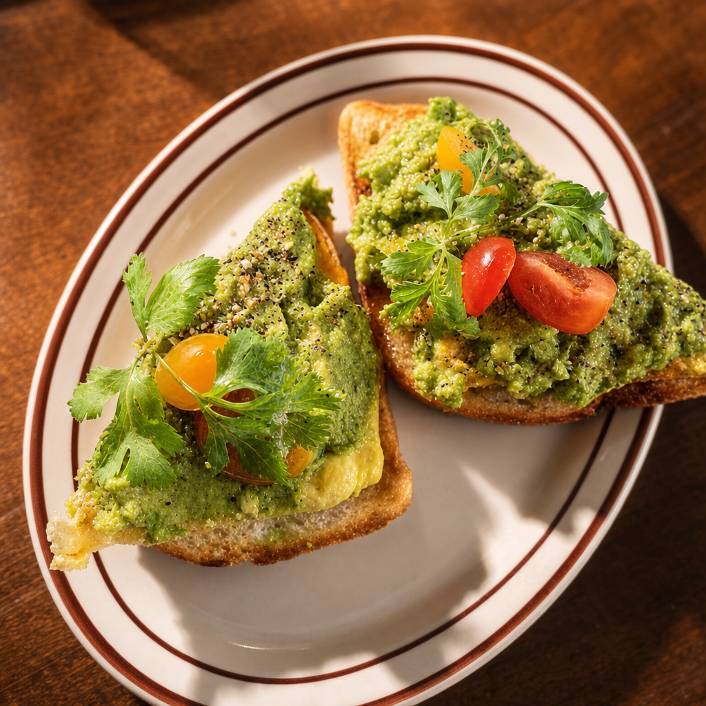 Plant based Avocado Toast (1 Slice).