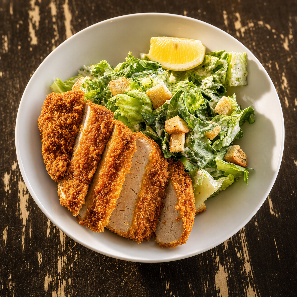plant based Chiggen Caesar