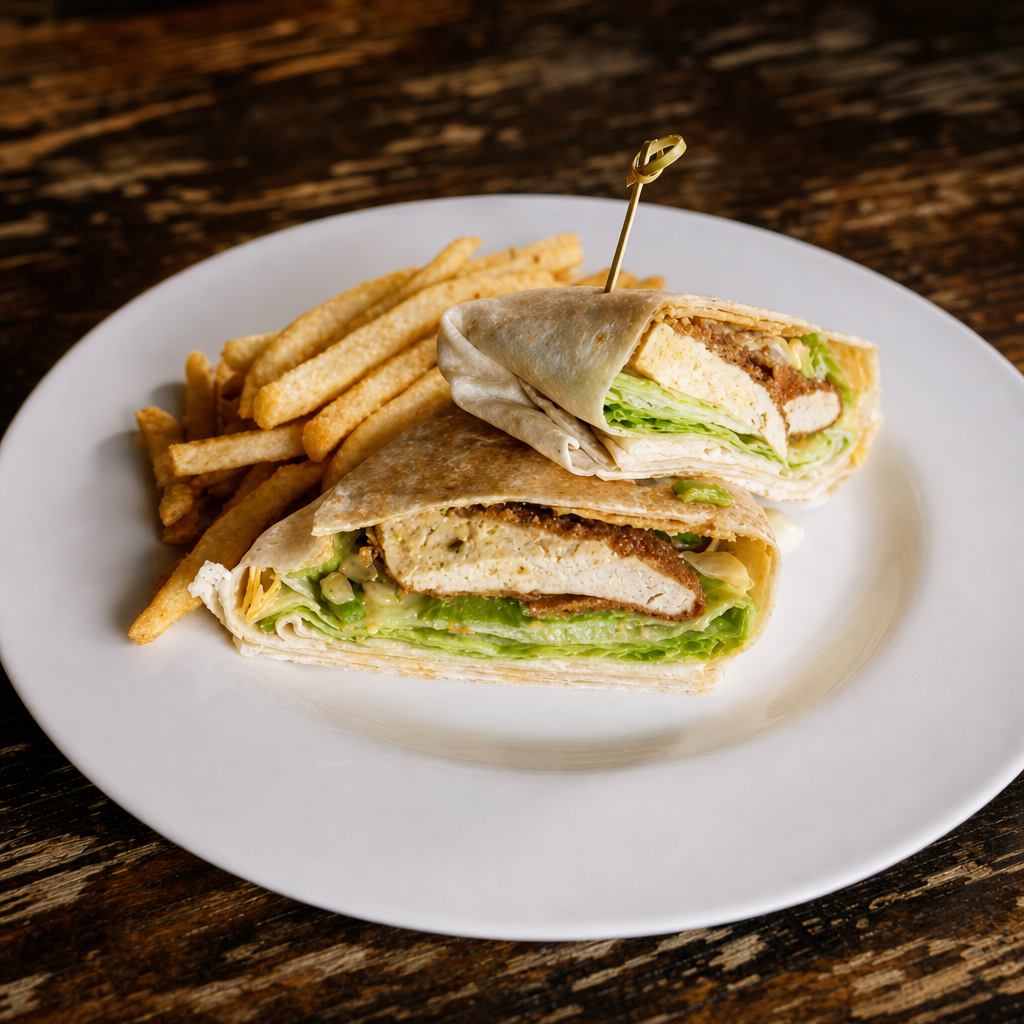 Plant based CA Dreamin’ Crunch Wrap.