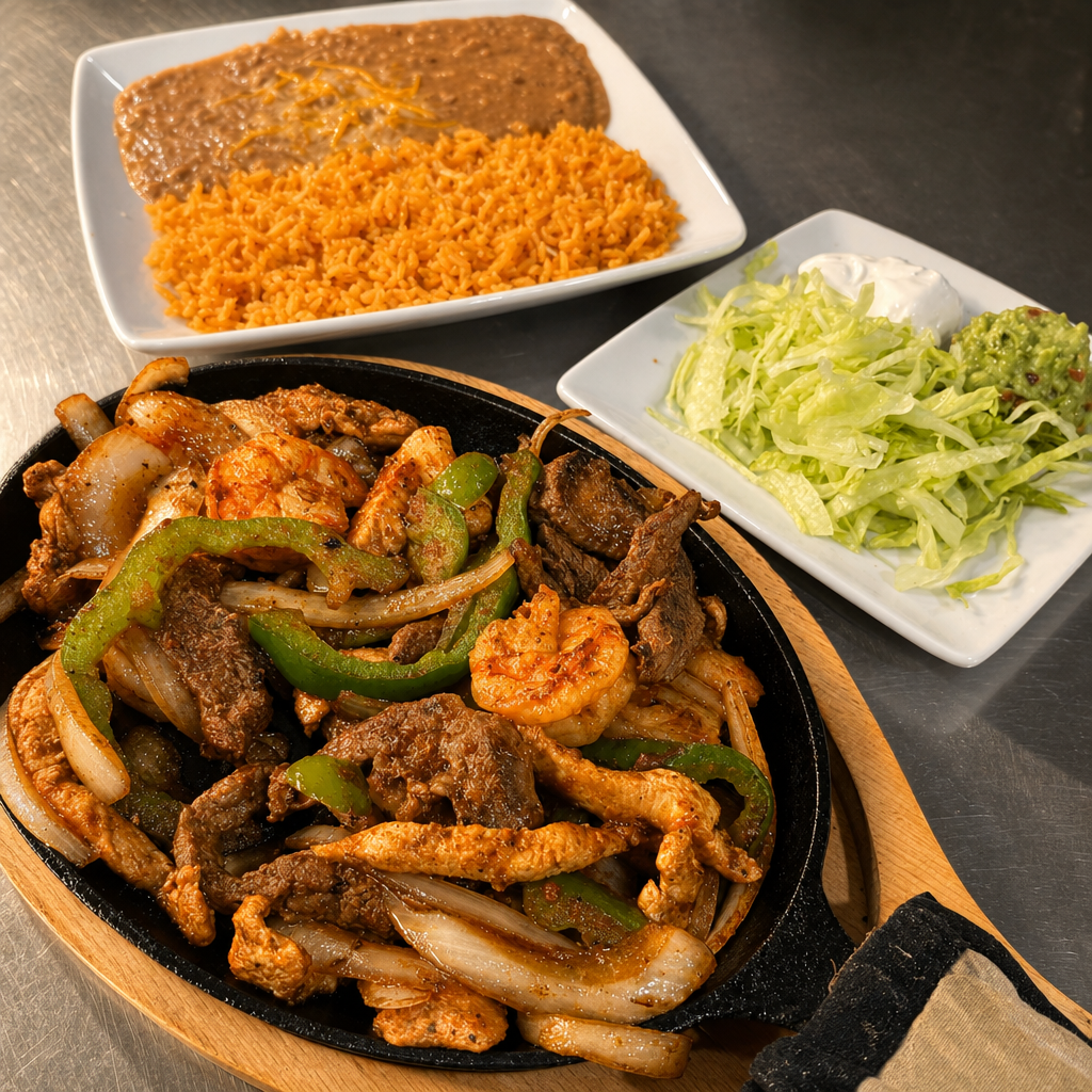 Fajitas Trio