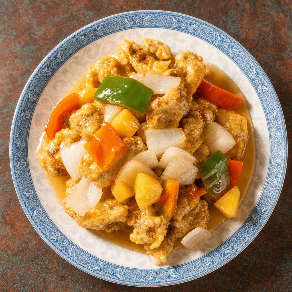 K. Sweet & Sour Pork (Pork Tangsuyuk)