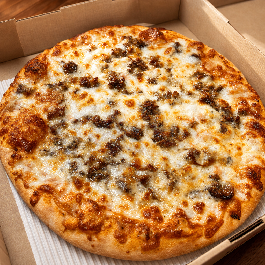 Bacon Cheese Burger Pizza (16").