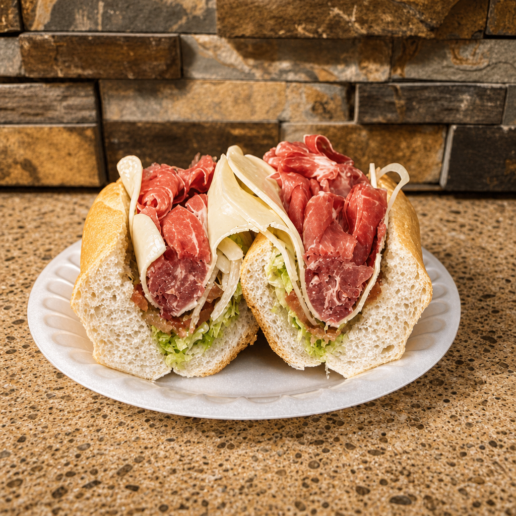Prosciutto & Provolone Hoagie.