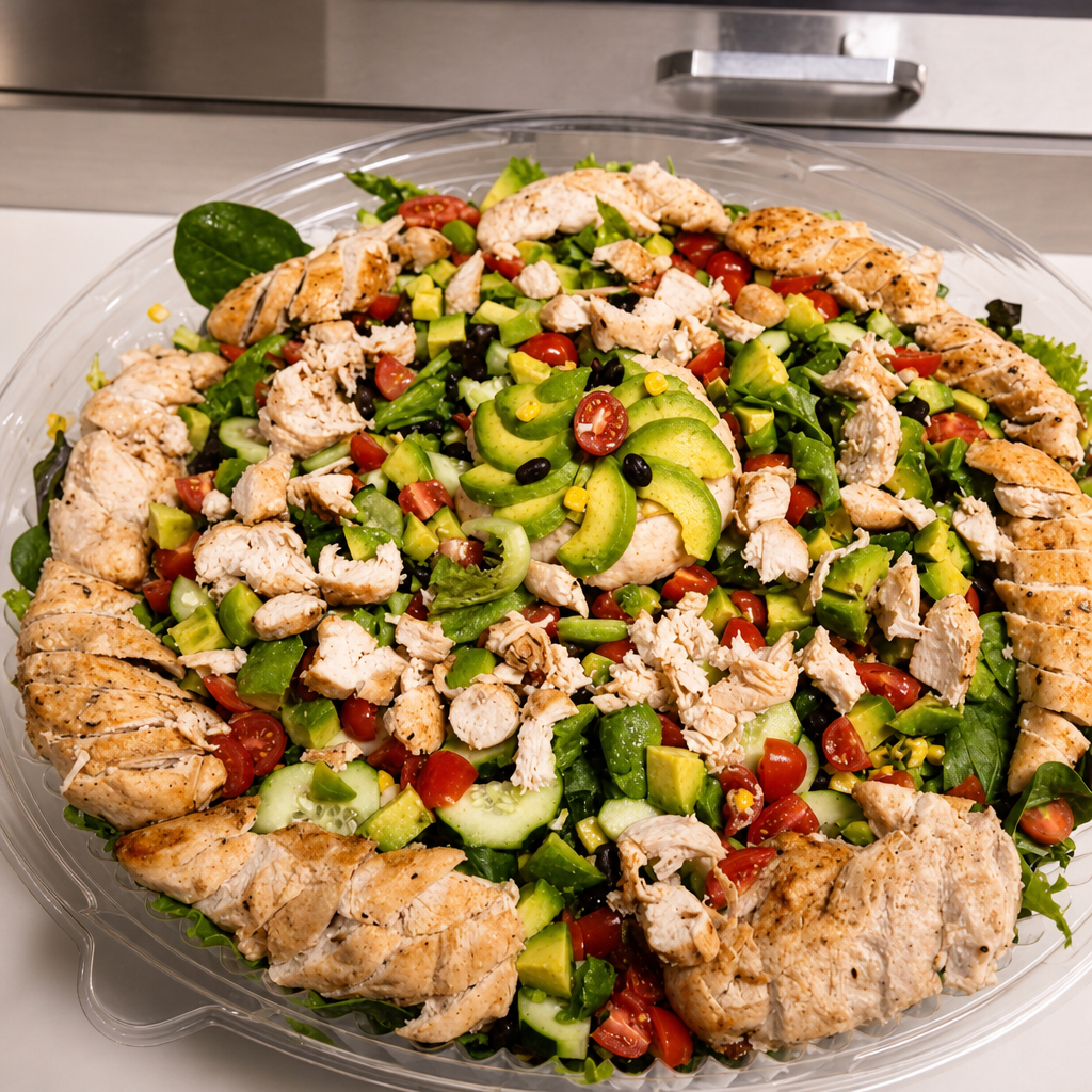 Southwestern BBQ Ranch Chicken Salad.