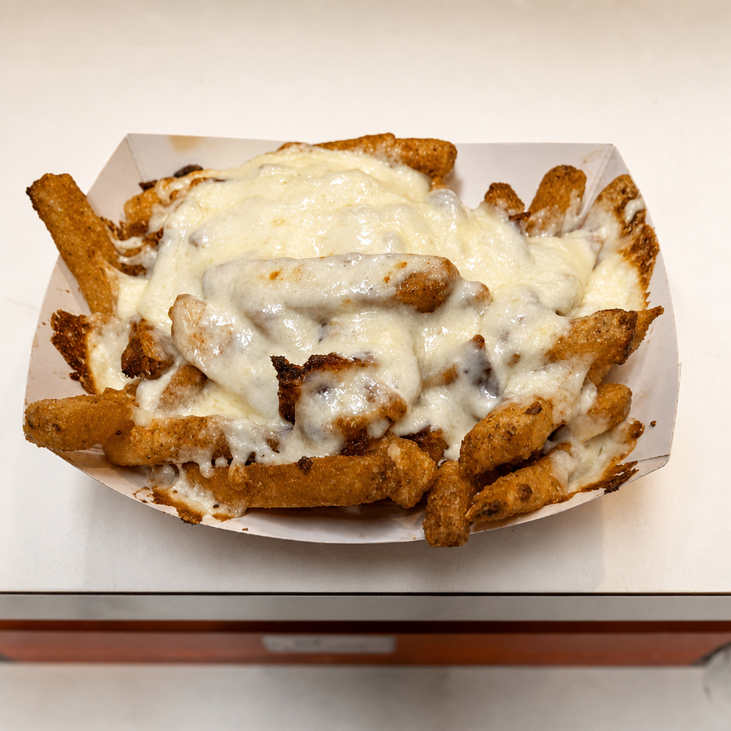 Bacon & Ranch Mozz Cheese Fries.