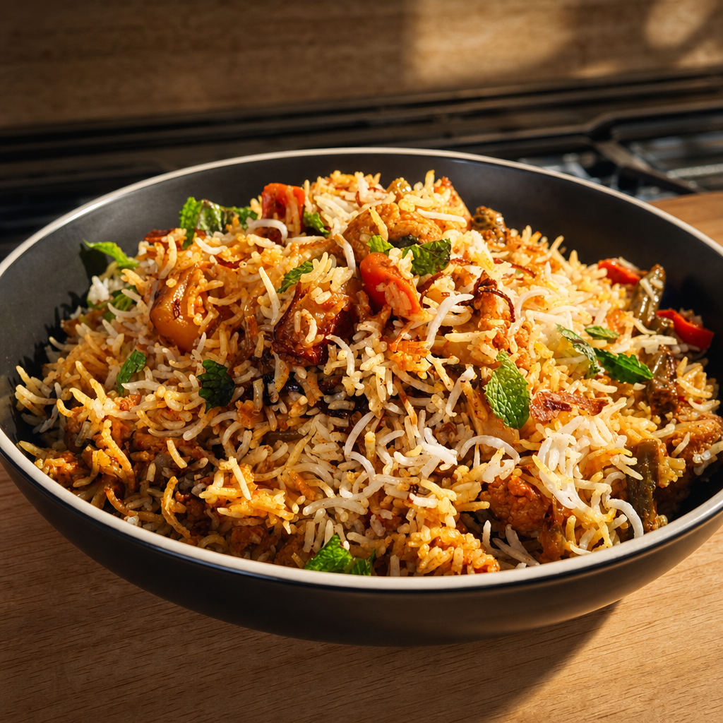 Vegetable Biryani