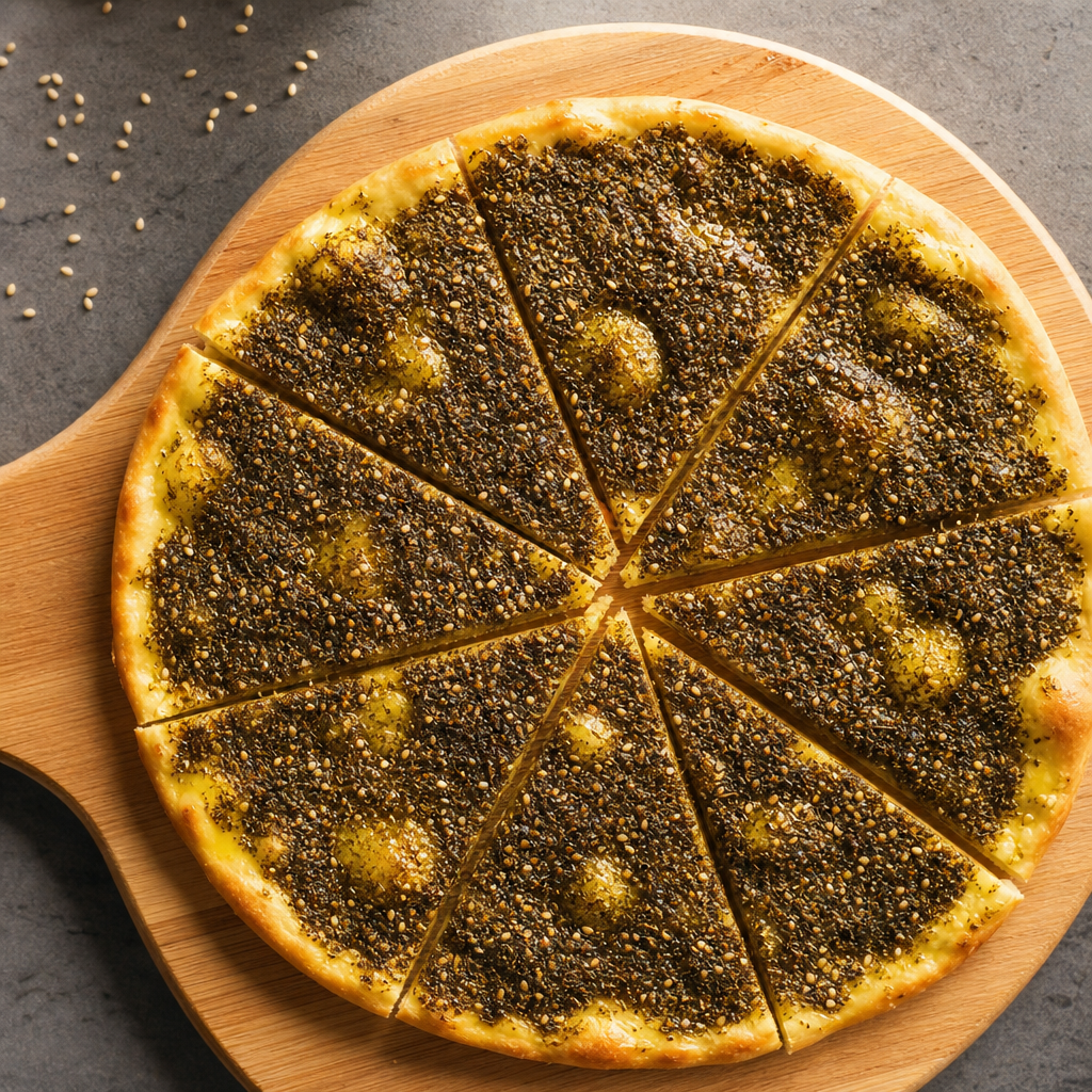 Zaatar Pie.