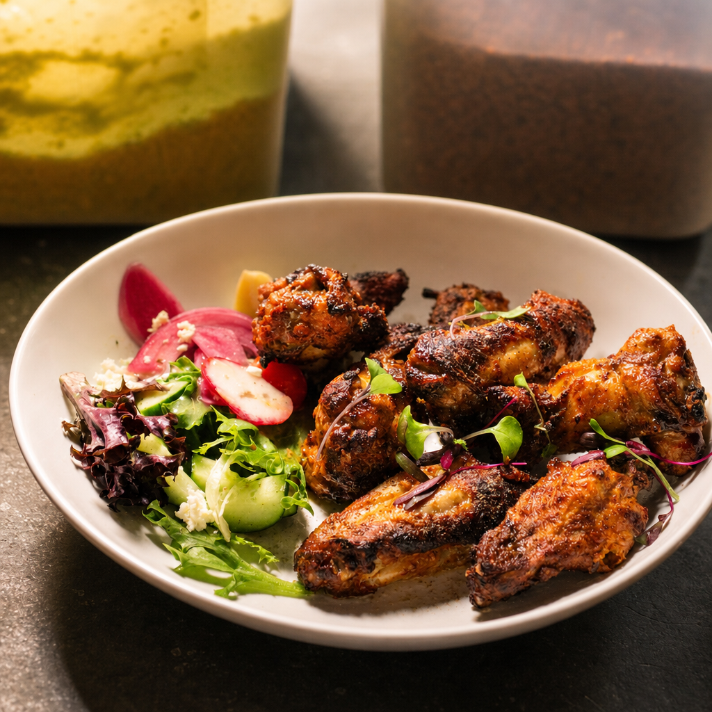 TANDOORI CHICKEN WINGS
