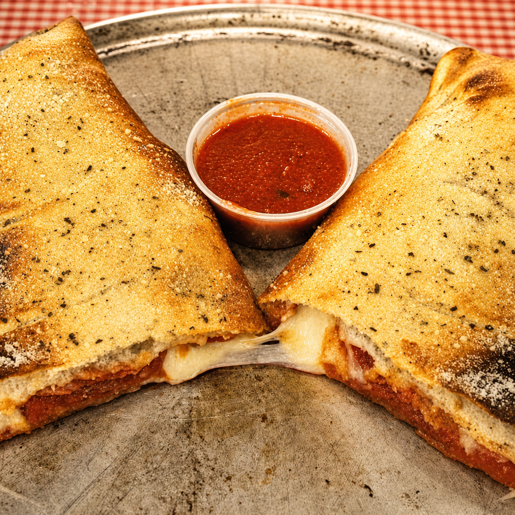 Pepperoni Stromboli.