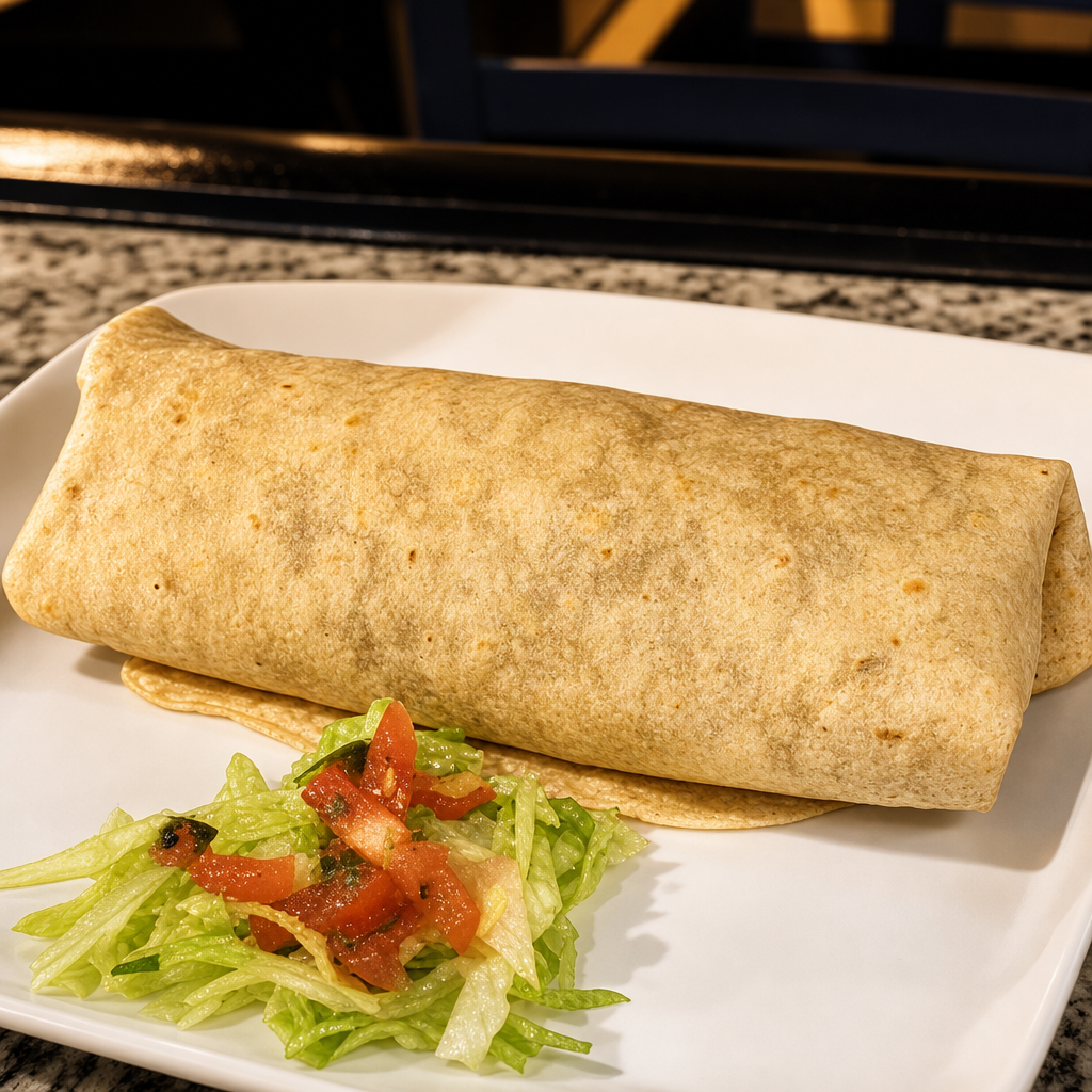 BEAN & CHEESE BURRITO.