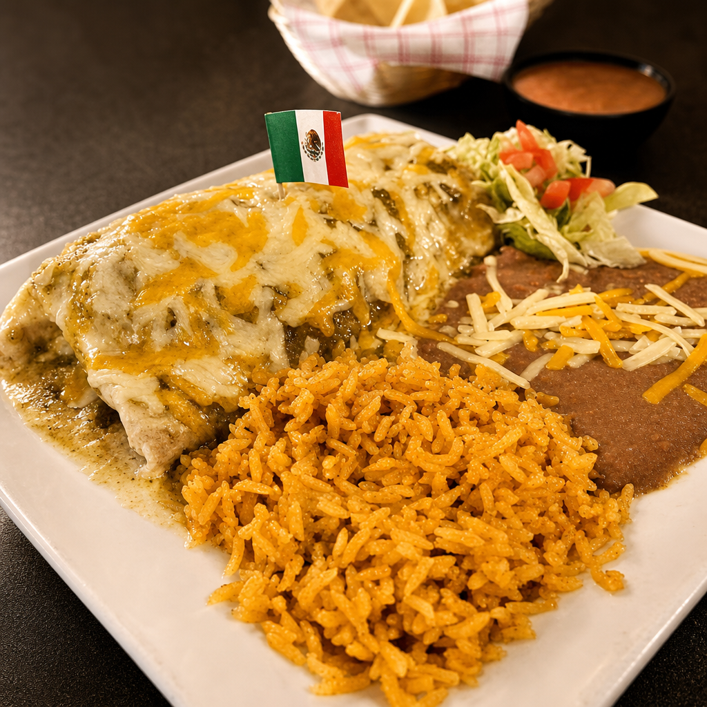 STEAK BURRITO.