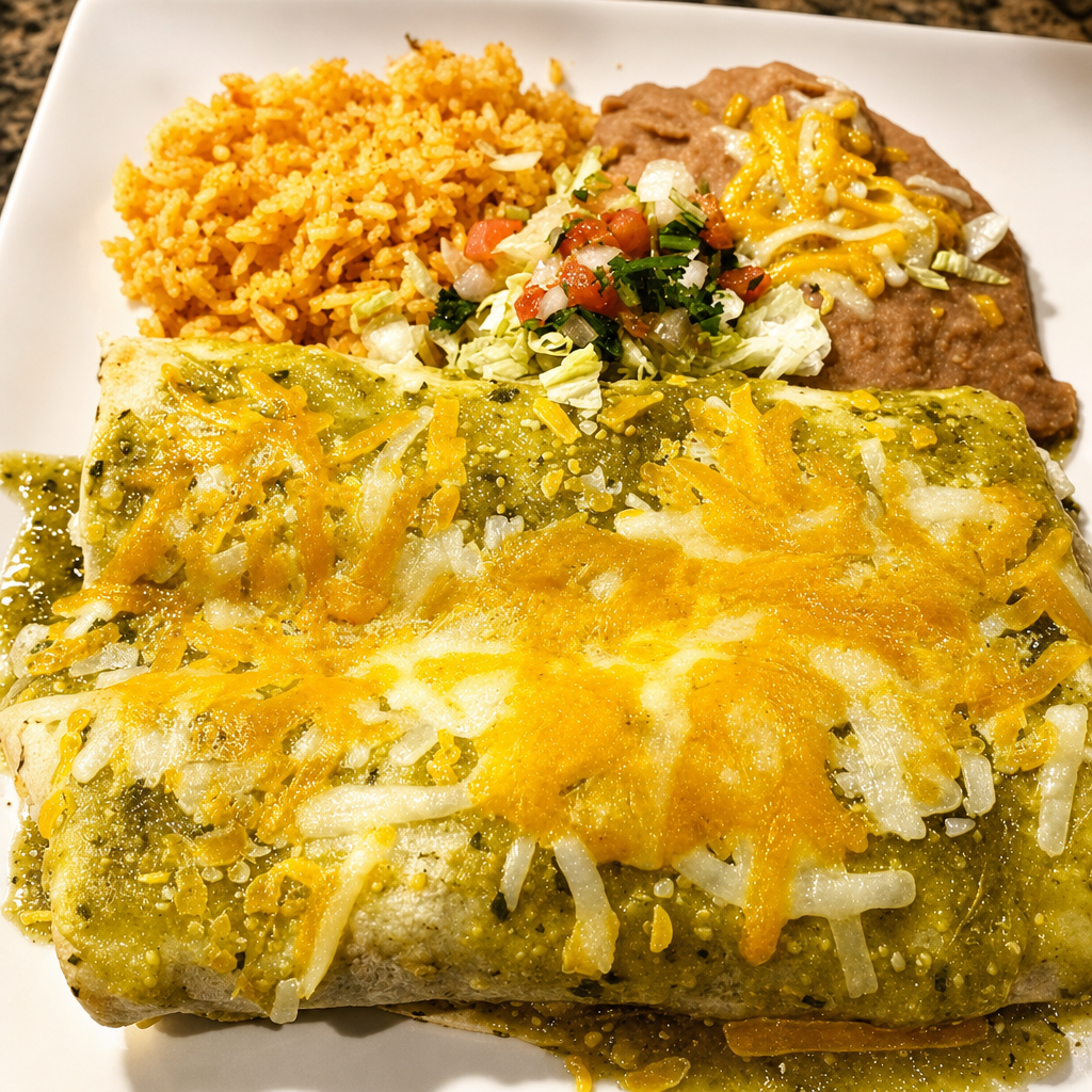 STEAK ENCHILADA.
