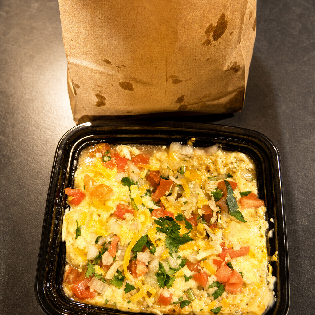 SEAFOOD NACHOS.