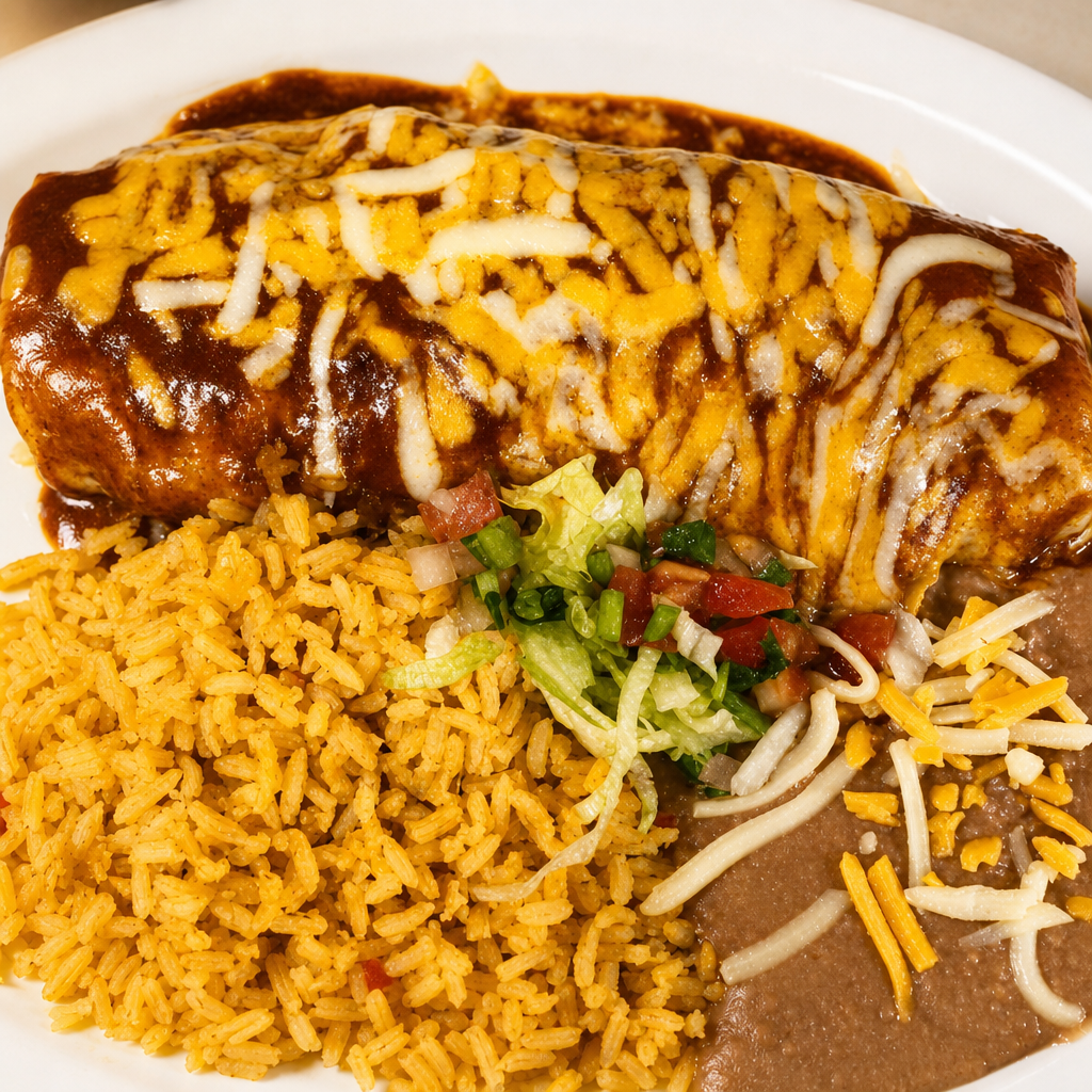 AZTECA CHIX BURRITO.
