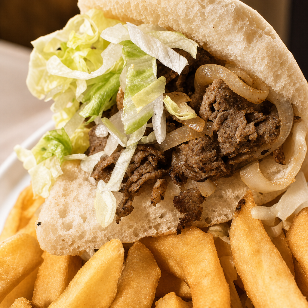 CHEESESTEAK WITH FRIES LUNCH SPECIAL.