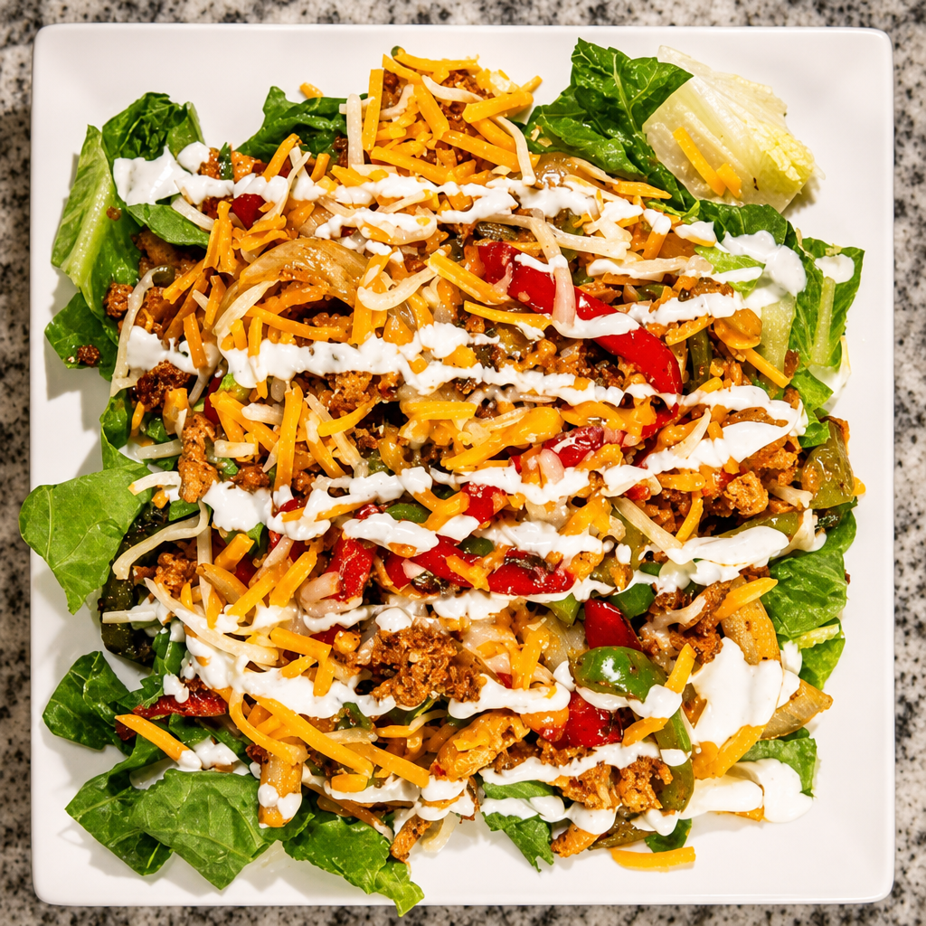 FAJITA SALAD.