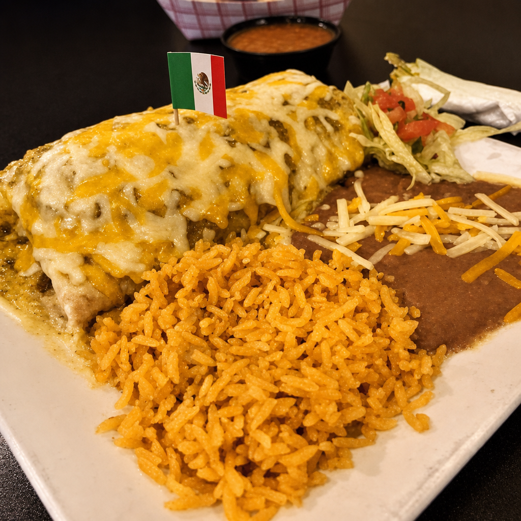 CARNITAS BURRITO (MILD PORK).