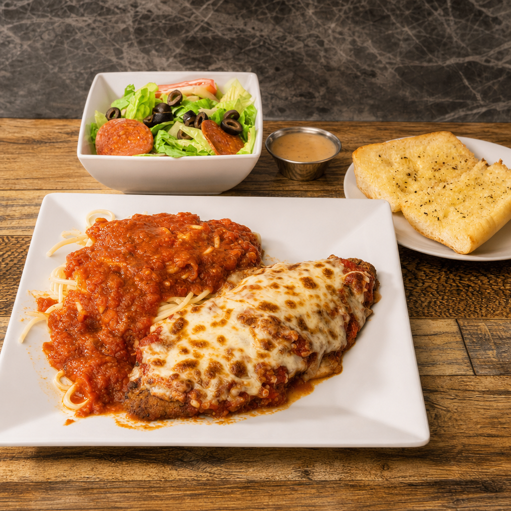 Chicken Parmigiana Dinner