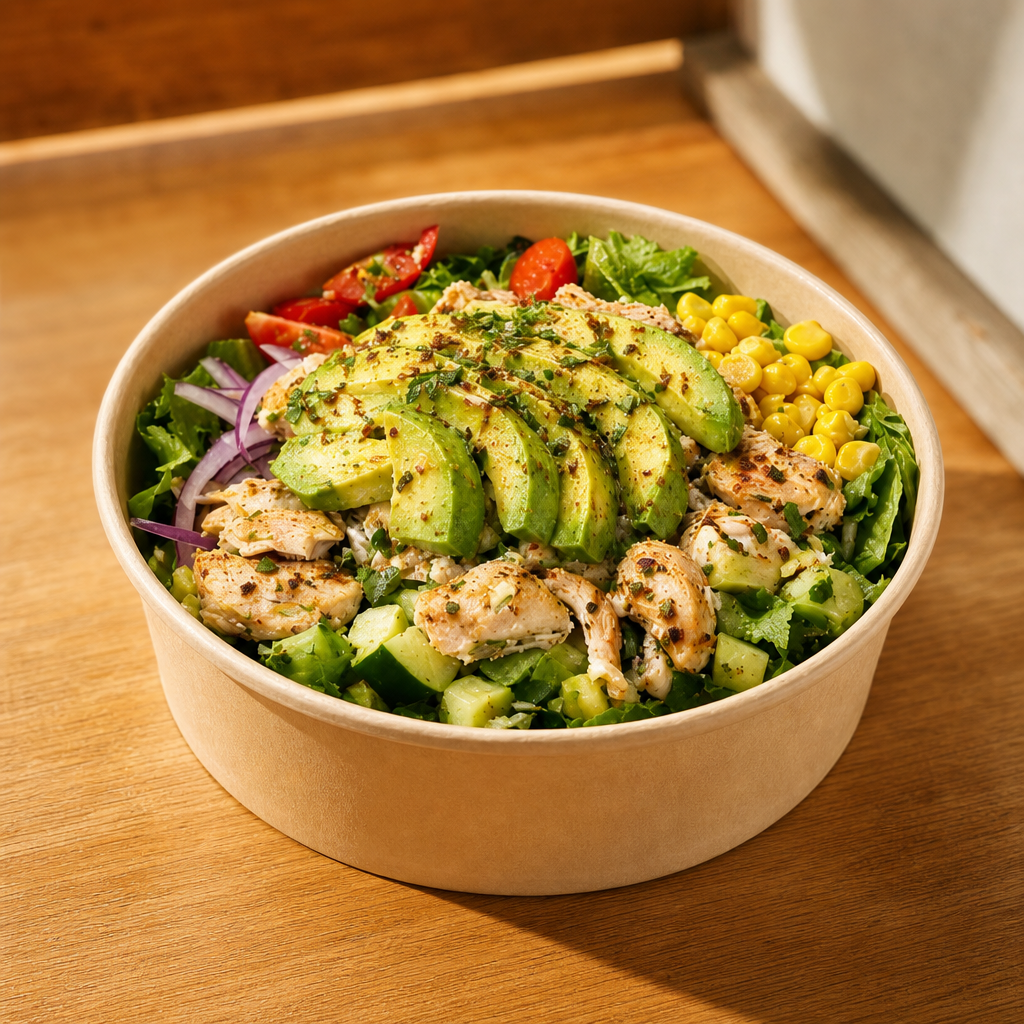 4. Chicken Bowl.
