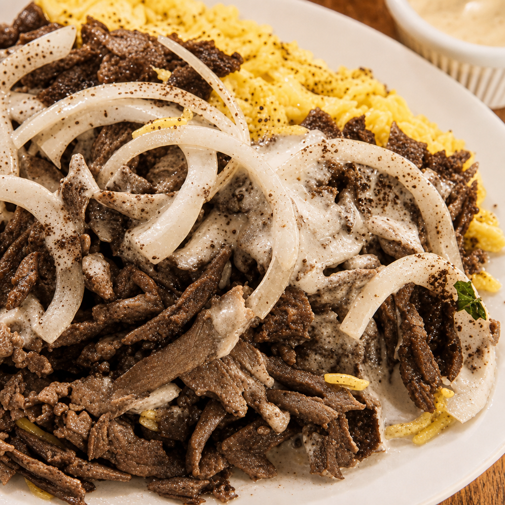 Shawarma Combo Platter.
