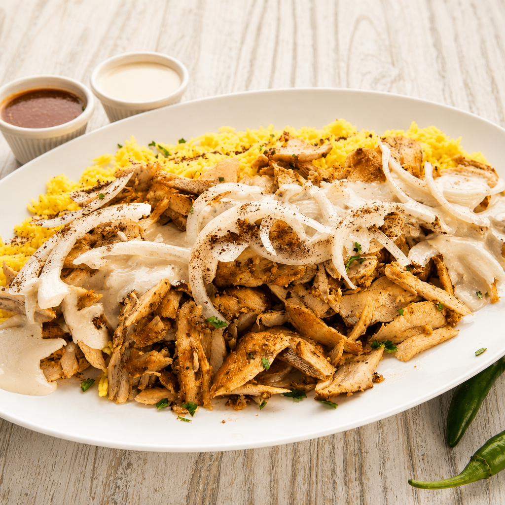 Chicken Shawarma Platter.