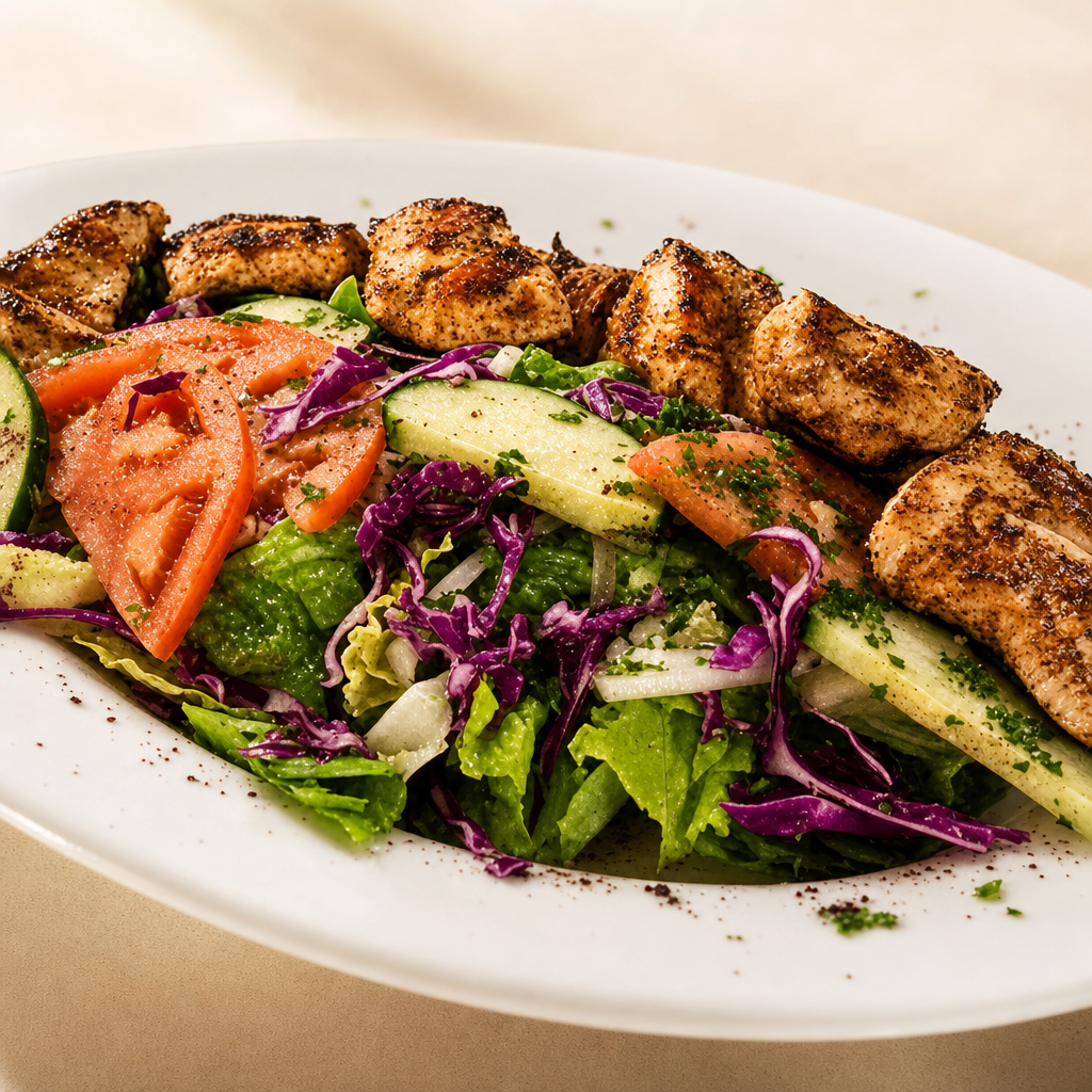 Grilled Chicken Salad.