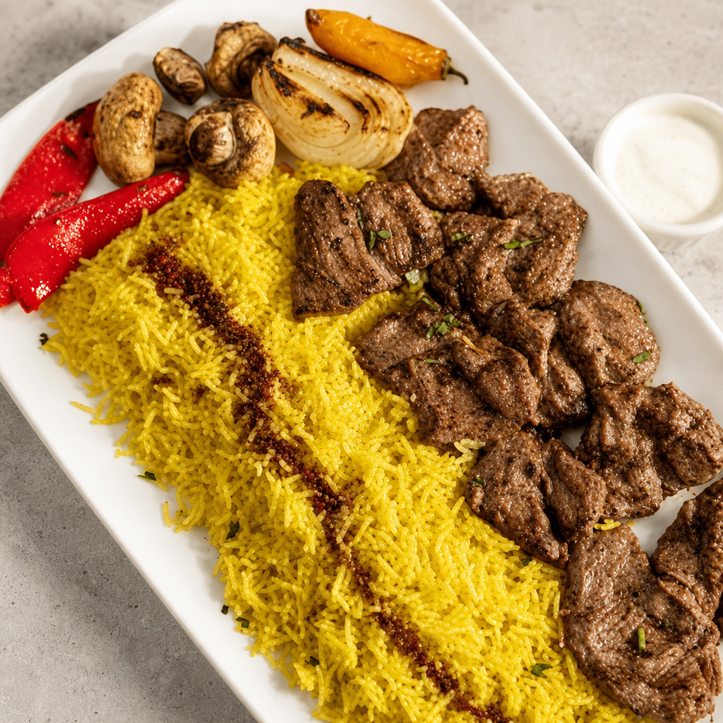 Lamb Shish Kabab Side Order.