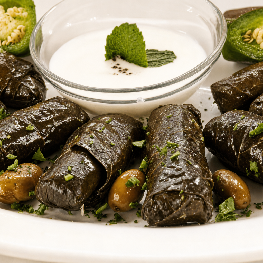 Grape Leaves.