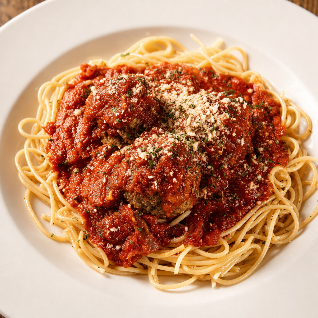 Meatball lunch