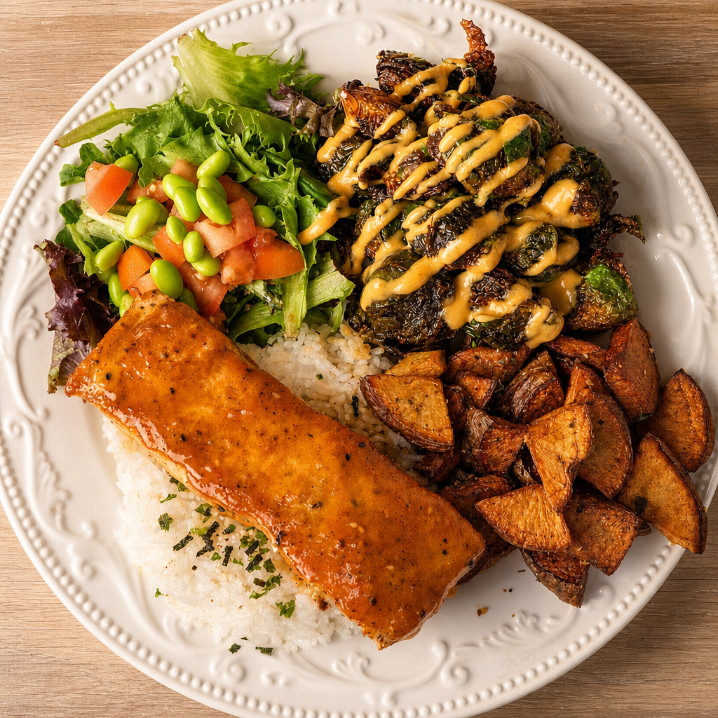 SALMON PLATE