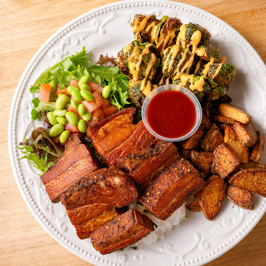 PORK BELLY PLATE